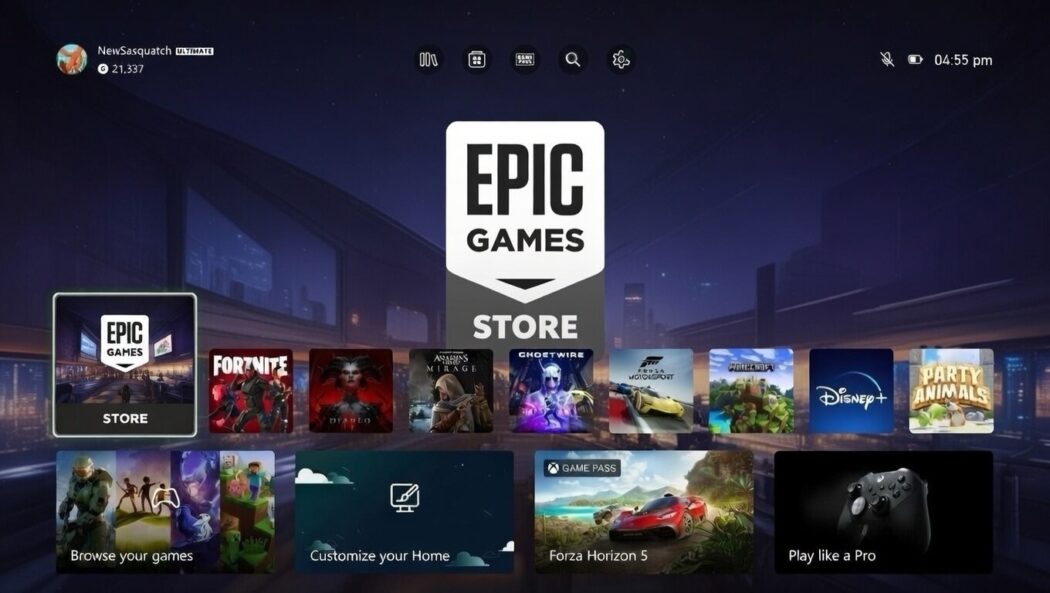 A Epic Games quer colocar a sua loja digital no próximo console Xbox