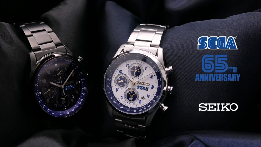 Sega celebra 65 anos de história com relógio em edição limitada em parceria com Seiko