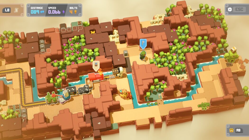 Unrailed 2: Back on Track sai do Acesso Antecipado e chega aos consoles em maio de 2026