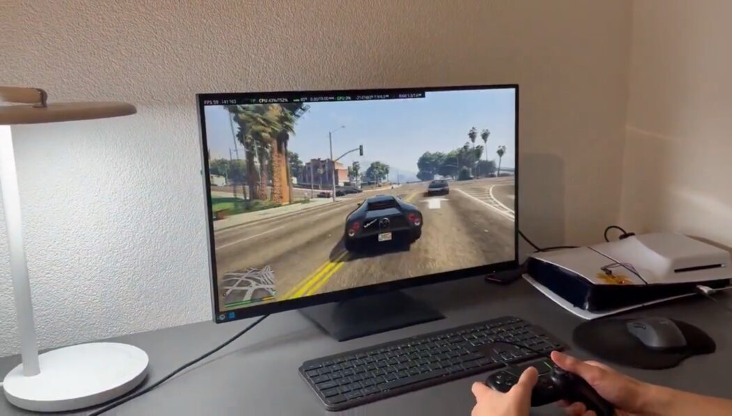 Veja um PS5 modificado com Linux rodando GTA V Enhanced com Ray Tracing a 60 FPS