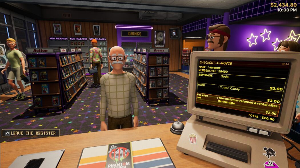 Retro Rewind Video Store Simulator é o game que te deixa tocar uma locadora das antigas