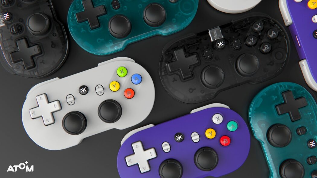 CRKD lança ATOM+, o novo controle de bolso com tecnologia TMR que elimina o drift nos analógicos