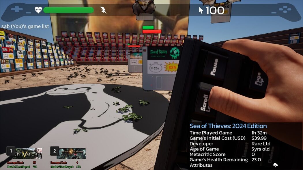 Game Quest: The Backlog Battler - conheça o indie game que transforma seus jogos esquecidos da Steam em inimigos