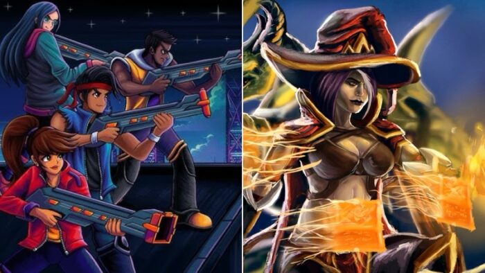 Dois jogos brasileiros chegam em maio no Steam: Alien Strike e Heroes of Magic and Steel