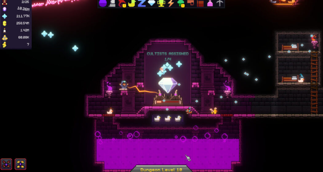 All Hail the Orb é um idle clicker que transforma um culto misterioso em diversão casual