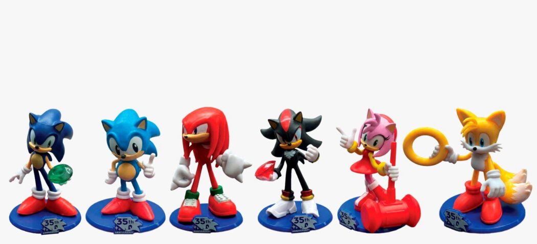 Bob’s comemora os 35 anos de Sonic e seus amigos com uma nova coleção especial do Bob’s Play