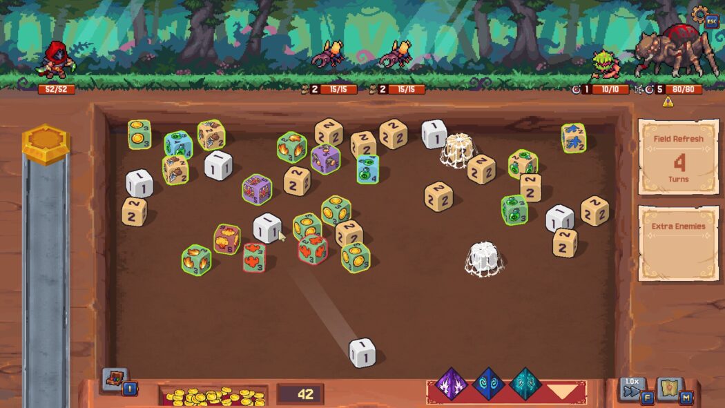Rune Dice, roguelike com rolagem de dados, ganha demo para PC e consoles
