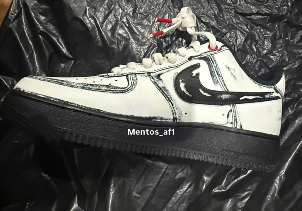 O Nike Air Force 1 Low “Scream” é o modelo de halloween de 2026, inspirado na franquia Pânico
