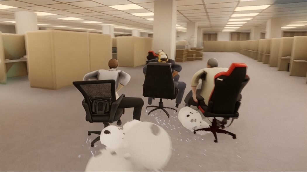 The Office encontra Mario Kart em Need for Seat, game que oferece corridas com cadeiras de escritório no meio do expediente