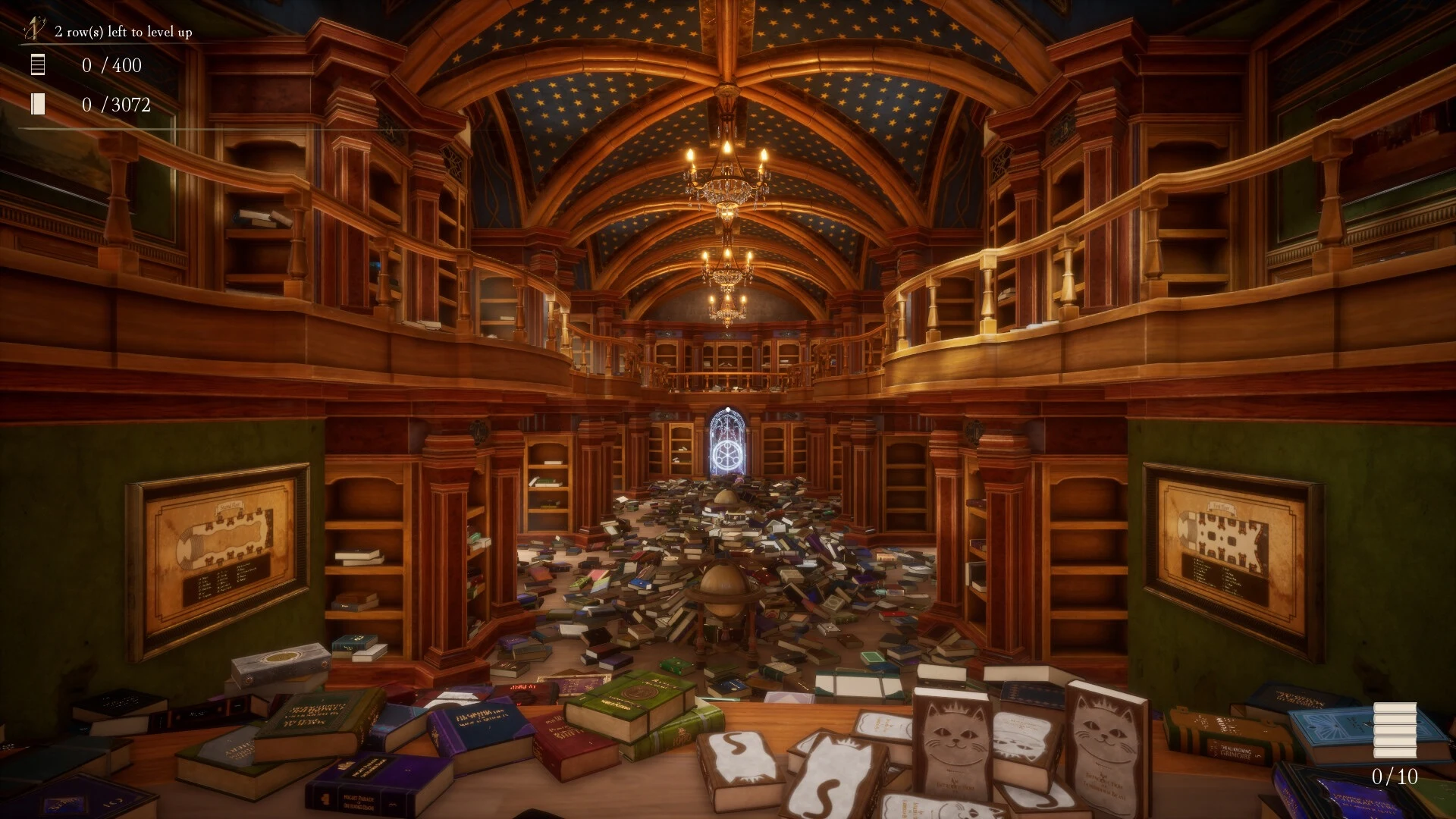Em Librarian, a sua missão é organizar a bagunça de uma biblioteca e reorganizar mais de três mil livros