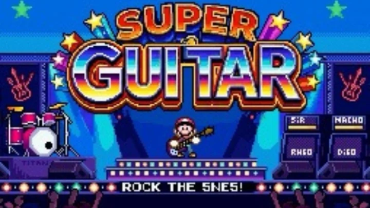 Super Guitar: devs brasileiros lançam jogo no estilo Guitar Hero pro Super Nintendo de graça