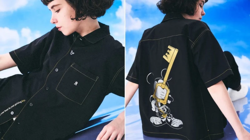 Kingdom Hearts ganha coleção com 19 peças de roupas e acessórios em parceria com a graniph