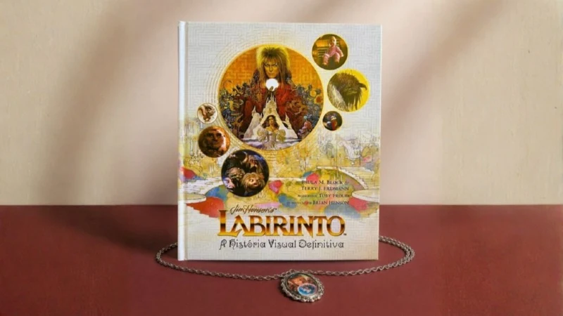 Edição especial de colecionador de Labirinto: A História Visual Definitiva chega ao Brasil em outubro de 2026