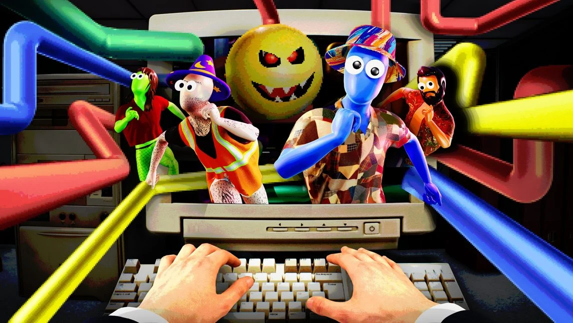 PIPES.exe: conheça o jogo de terror cooperativo que transforma protetores de tela dos anos 90 em pesadelos