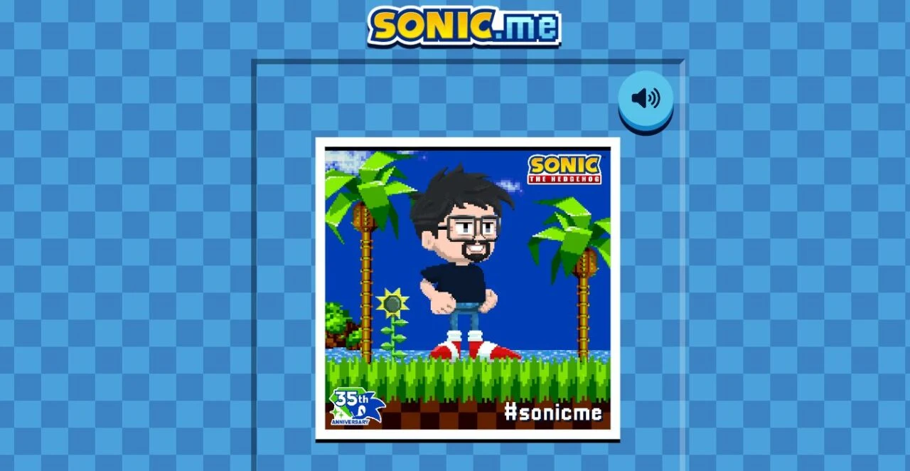 #SonicMe: celebre os 35 do Sonic com seu próprio avatar inspirado no visual dos games