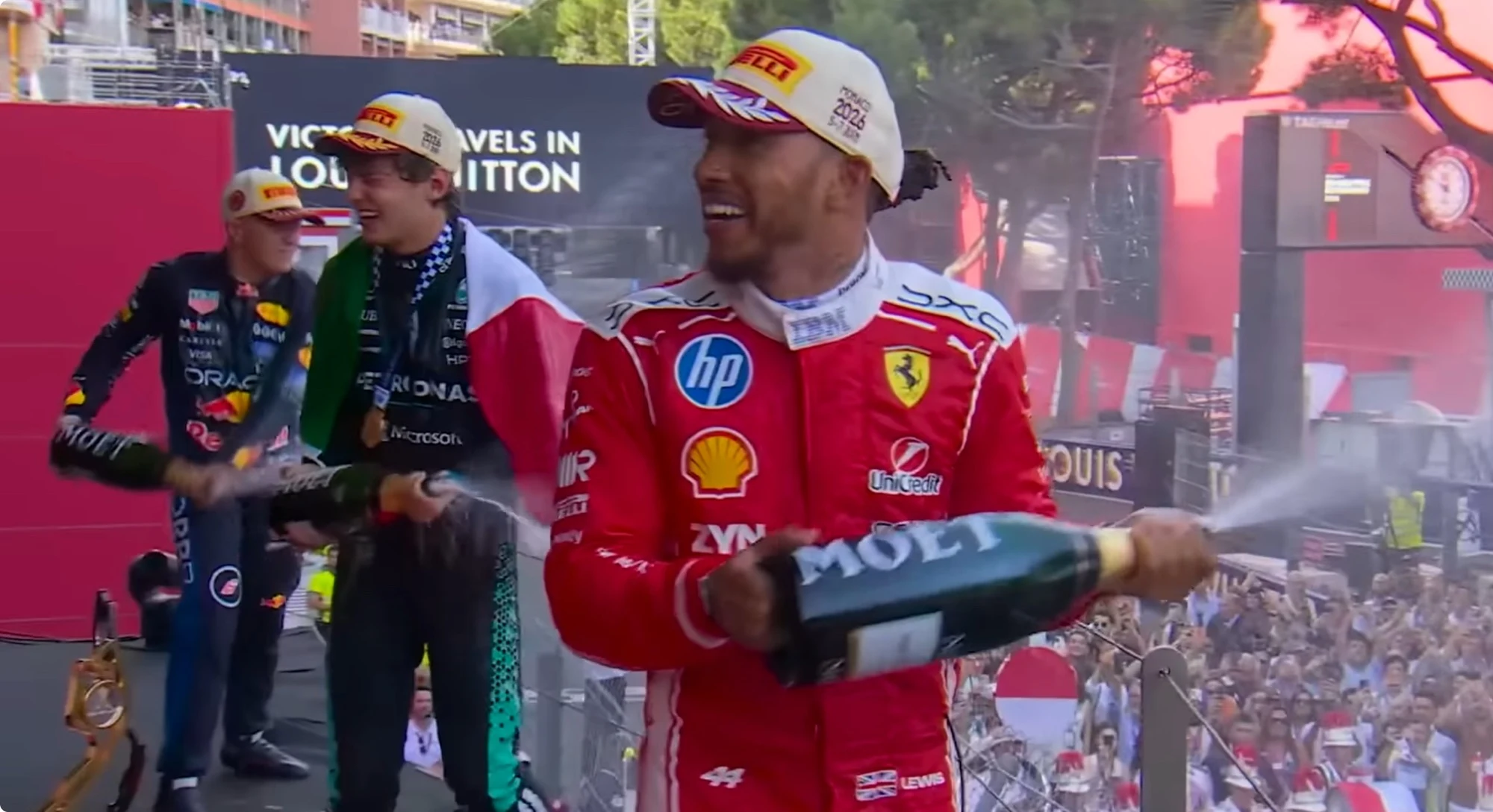 Fórmula 1 – Hamilton chega em segundo lugar no GP de Mônaco e iguala marca de pódios de Ayrton Senna