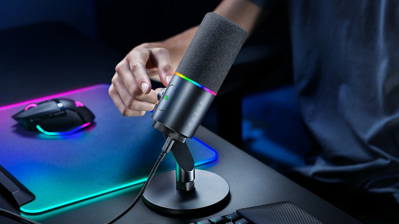 Razer apresenta o microfone Seiren V3 Pro , com gravação em 32-bit float, DSP integrado e conectividade USB Type-C e XLR