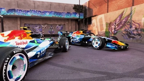 Fórmula 1 – Carros da Racing Bulls ganham pintura inspirada na Copa do Mundo para correr em Barcelona