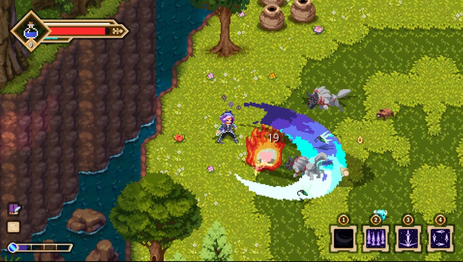 Colossus: Eternal Blight é um novo RPG em pixels com combates que exigem atenção do jogador