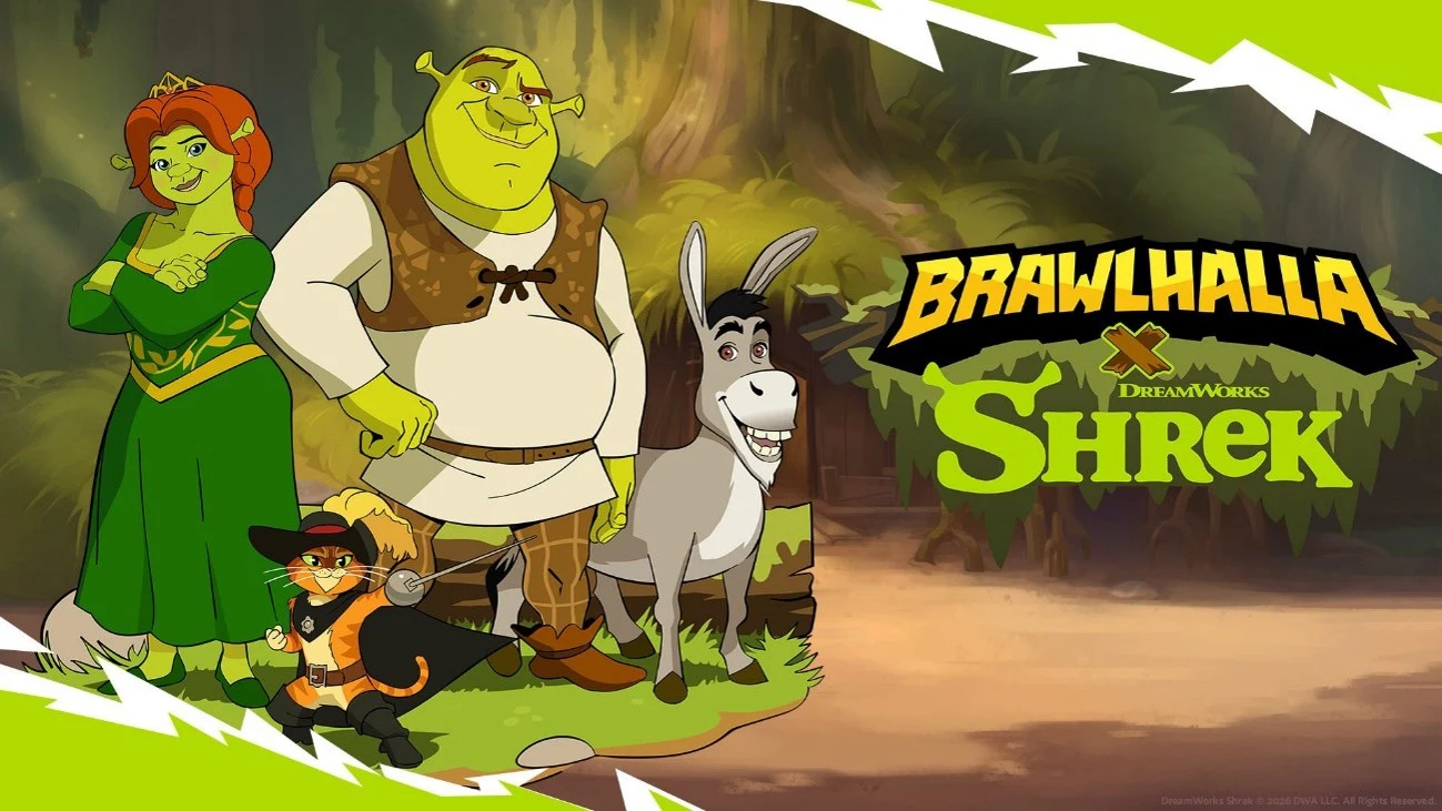 Shrek chega ao Brawlhalla no dia 29 de julho com Fiona, Gato de Botas e Burro