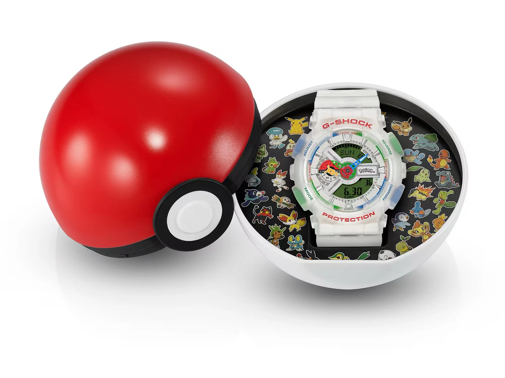 Casio confirma vazamento e lança edição especial do G-Shock Pokémon para os 30 anos da franquia