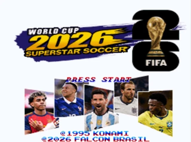 A Copa do Mundo de 2026 chega ao Super Nintendo com um novo e caprichado ROMhack de ISS Deluxe
