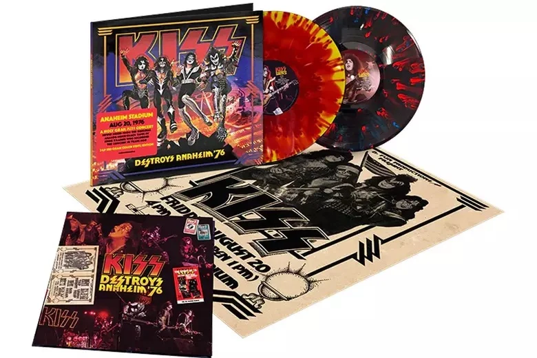 Kiss transforma histórico show em Anaheim de 1976 em um novo álbum ao vivo especial