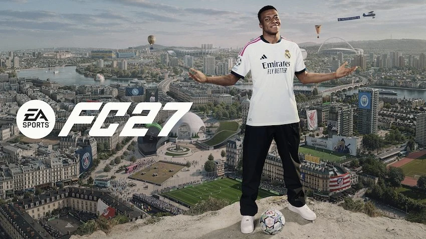 EA SPORTS FC 27 é revelado com Mbappé e Bellingham na capa, novo espaço social e mudanças no modo Carreira