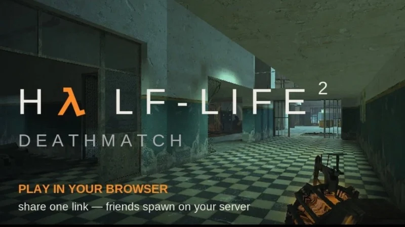 Half-Life 2 Deathmatch agora roda no navegador, com multiplayer e tudo!