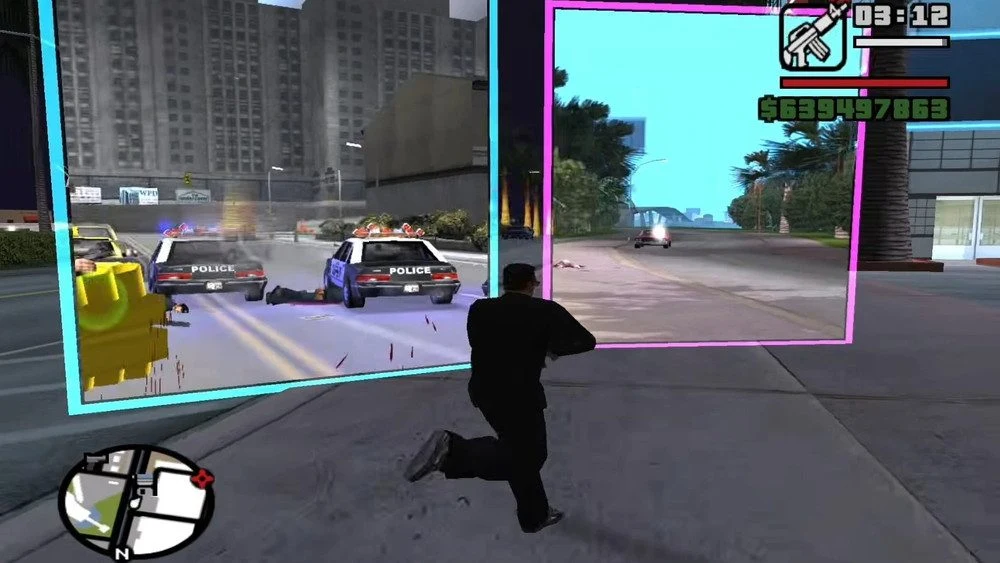 Mod cria um verdadeiro "multiverso" em GTA San Andreas, com portais que levam para GTA III e Vice City