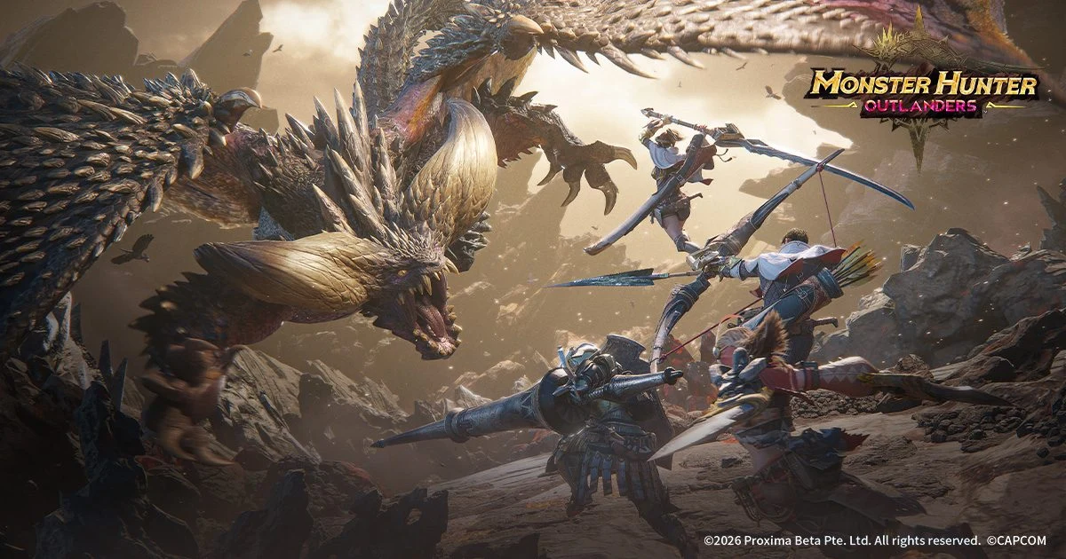 Monster Hunter Outlanders: jogo mobile abre pré-registro no Brasil com recompensas para os jogadores