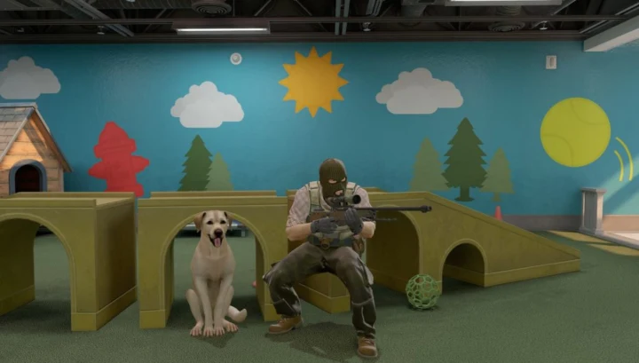 Counter-Strike 2: novo mapa feito por fãs troca os reféns por cachorros em um abrigo, confira