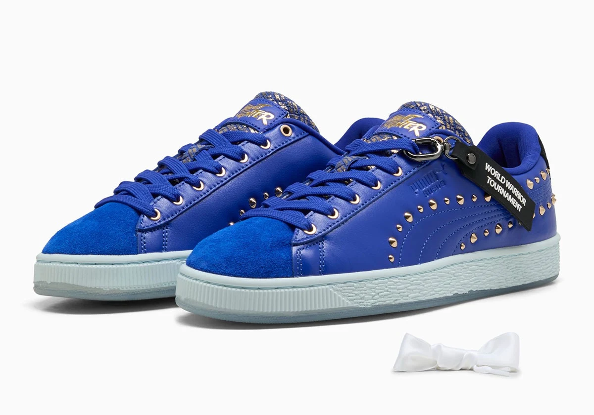 Puma lança três novas versões de seu clássico Suede inspiradas em Chun-Li, Ryu e Ken