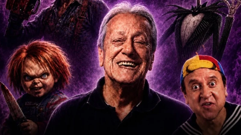 Horror Expo 2026 confirma Nelson Machado, voz brasileira não só do Quico de Chaves, como também do Chucky