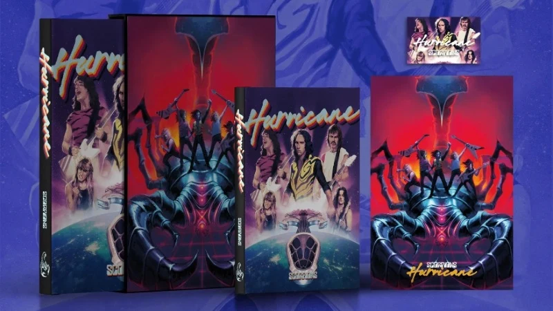 O clássico ‘Rock You Like a Hurricane’ do Scorpions vai virar graphic novel e mandar a banda para o espaço
