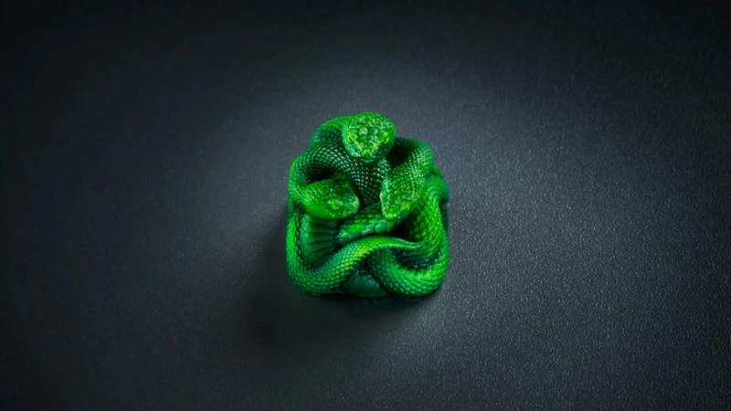 Razer lança sua primeira keycap finalizada a mão, para dar exclusividade ao seu teclado