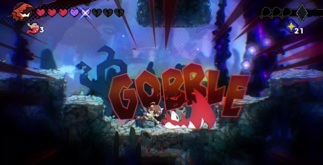 GOBBLE: novo jogo de plataforma 2D com visual pintado à mão, chega em 2027, confira