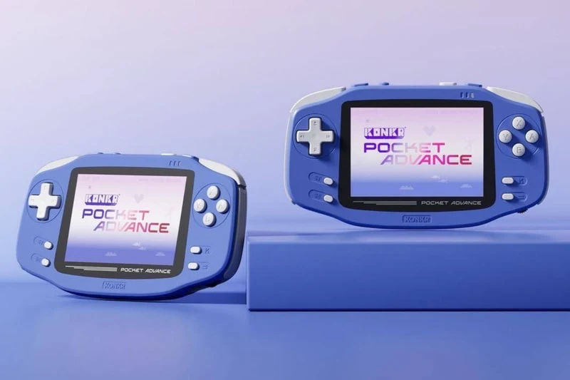Ayaneo lança o KONKR Pocket Advance, um portátil com cara de Game Boy Advance, mas com hardware avançado e Android