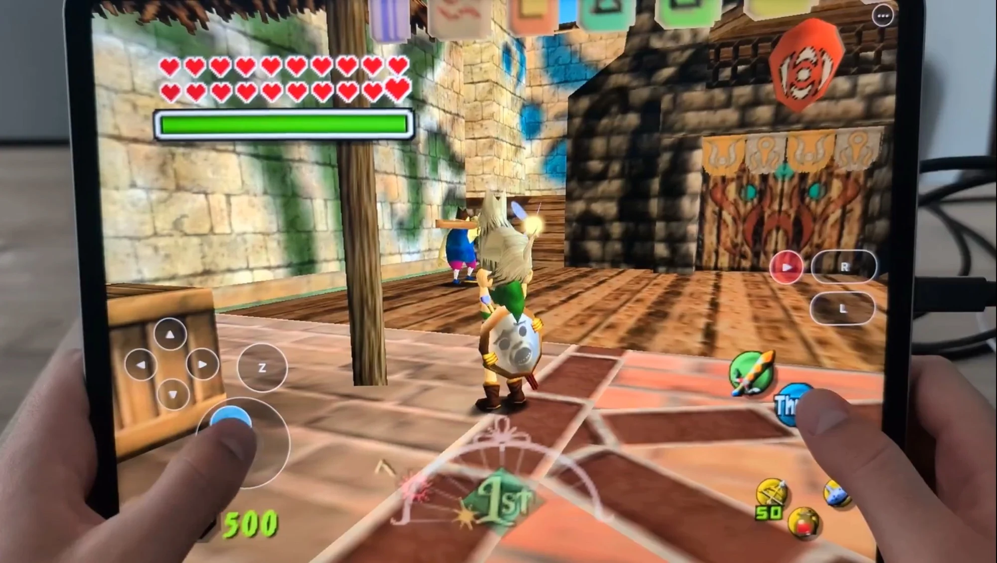 Depois de Ocarina of Time, Zelda Majora’s Mask também roda de forma nativa no iPhone e iPad em um port homebrew