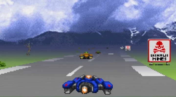 OutRun foi colocado no liquidificador com F-Zero e o resultado foi Hyper Runner, jogo novo para o veterano Amiga