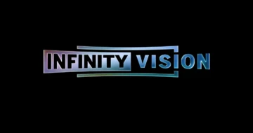 Logotipo do selo Infinity Vision, certificação de qualidade da Marvel Studios para cinemas