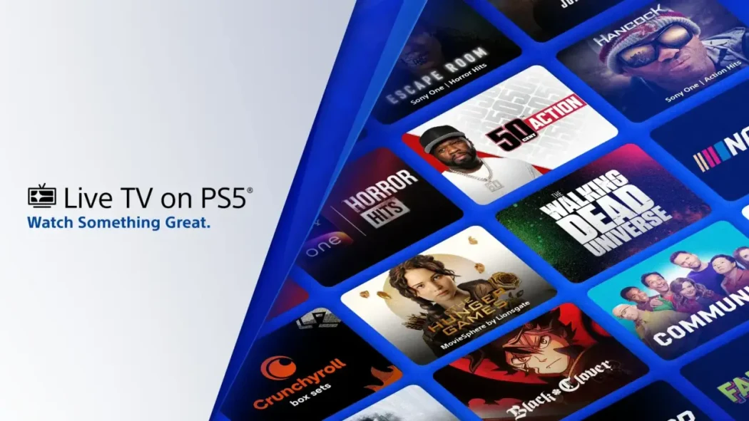 Sony lança um serviço de TV ao vivo de graça, mas com propagandas, para o Playstation 5