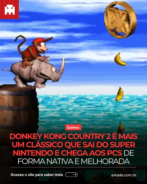 Publicação do Arkade no Instagram