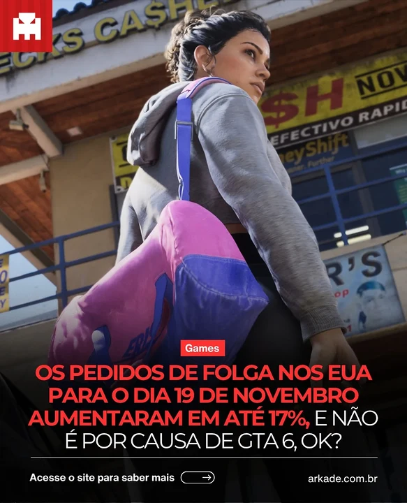 Publicação do Arkade no Instagram