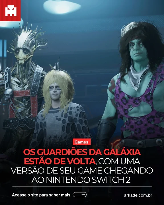 Publicação do Arkade no Instagram