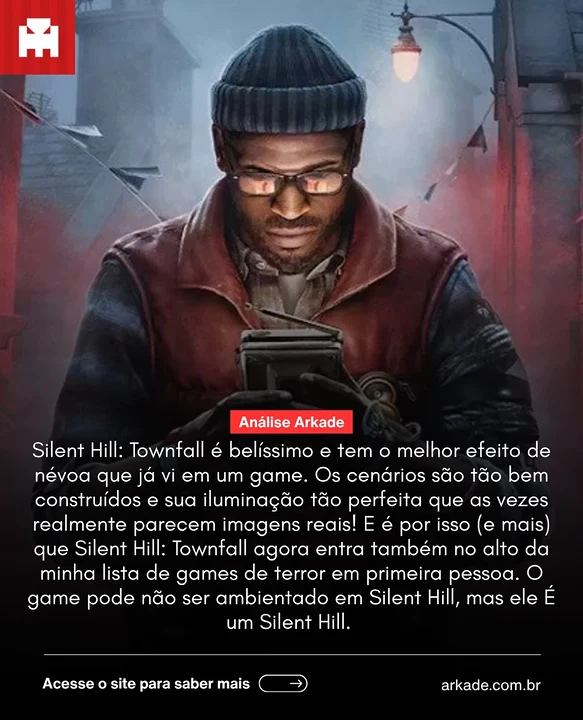 Publicação do Arkade no Instagram