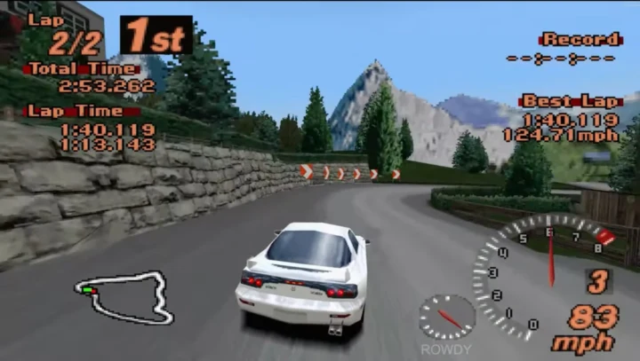 Agora você pode jogar Gran Turismo 2 em 4K, 60 FPS, tela wide, save state e muito mais!