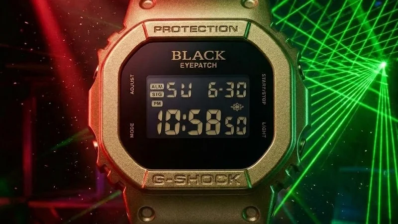 Casio lista oficialmente sua terceira collab entre o G-Shodk e a marca japonesa BlackEyePatch