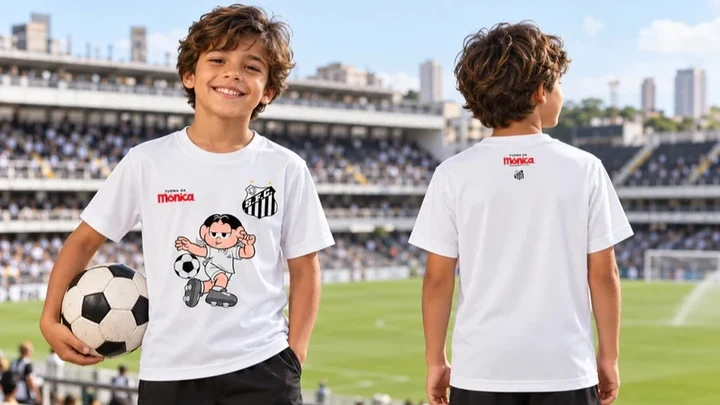 Só Ídolos, MSP Studios e Santos FC apresentam nova collab onde a santista Magali estampa uma linha de produtos do seu time do coração