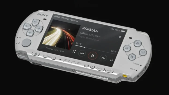 O PSPMAN permite você transformar o seu PSP em um player de áudio FLAC e MP3 em alta qualidade